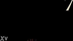 Wife endures lezdom foot training session