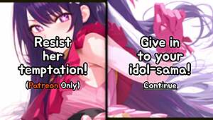 Ever wonder if ai hoshino's goddess worship includes public edging and paizuri creampie choices?