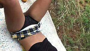 i'm obsessed with this ebony cheerleader