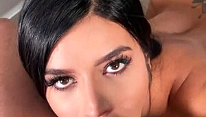 latina, does this monster cock drain my balls completely dry?