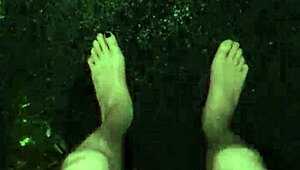 hey i'm stroking outside in the pouring rain