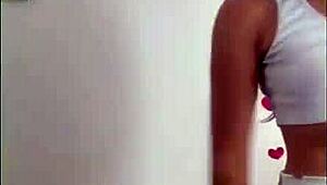 bigo girl from youtube strips casual on webcam show