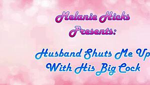 hubby stuffs my mouth with monster cock to silence me