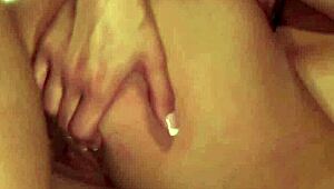 her massive fake tits bounce as she rides cock hard in the cockpit