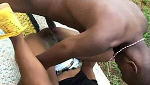 i'm obsessed with this ebony cheerleader