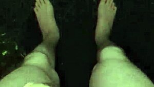 hey i'm stroking outside in the pouring rain