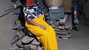 the horny indian village girl waits for her boyfriend but gets pulled into a room for raw sex on the ranch