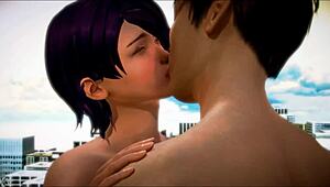 whoa giant couple kissing leads to huge fucking 😍🔥