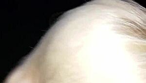 Ms Paris Sucks Cock Deep In Public