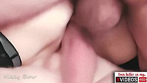 amateur gay couple bareback double vaginal creampie close up sloppy seconds