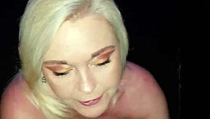 Ms Paris Sucks Cock Deep In Public