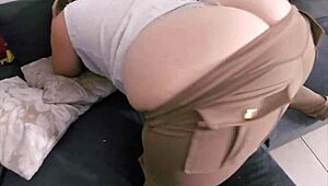 Best homemade pov blowjob doggystyle fuck huge french milf big ass cum on ass vacation return