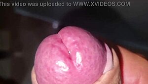 adorable skinny euro tattoo girl fingers ass hard while rubbing cock on bed closeup cumshot