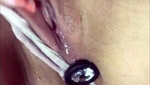 beautiful latina plays with dildo in sexy mexican toy compilation