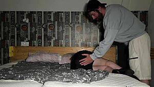 Boyfriend's friend pounds my pussy doggystyle at raging afterparty