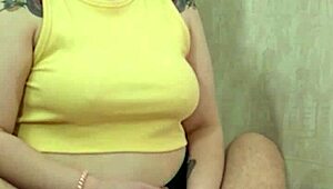 sh strapon play makes her cum hard