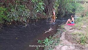 Hey, wanna watch strangers rip clothes for waterfall pussy ride?