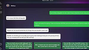 blonde melissa dirty texts play ending 4