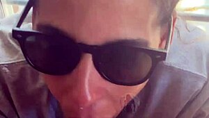 your lightskin ebony stepsis slurps cock by the window as boyfriend searches gets facial