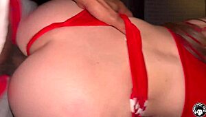 lil d unwraps his christmas car slut riding sloppy blowjob cumshot on fat ass pt 2