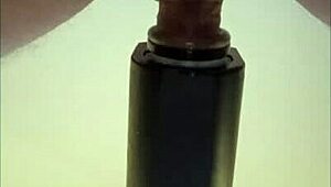 Huge Homemade POV Milking Remote Toy Ends in Gushing Cumshot