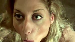 Suck that cock sexy milf until your husband explodes cum down your throat!