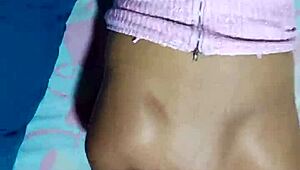 Amateur Couple Moves from Holiday Party to Intense Bedroom Orgasm