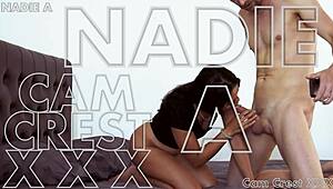 Cam Crest Explodes Cum On Nadie's Juicy Sweet Ass Free!