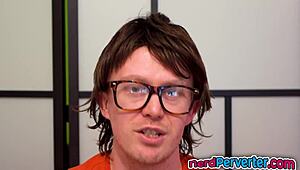 British tattooed bitch gets nerd pounded hard in wild casting bang!