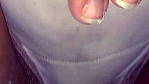 Rubbing My Creamy Wet Pussy to Horny Orgasm