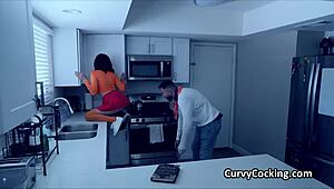 Velma's Big Tits Bounce Wildly Riding Monster Cock in Skirt Cosplay