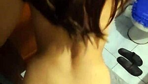 Mi mejor amiga rides cock deep then begs doggystyle pounding