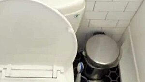 roomie leaves thongs in bathroom... i jerk my crazy hard cock then fuck her tight pussy later