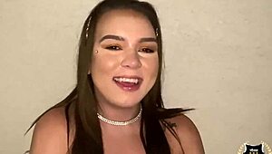 Fiji Falzz screams lovin when big dicks like rome majors go deep doggystyle in her hairy ass n tits