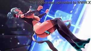 yo hatsune miku, why you keep shaking that big ass and tits while dancing?