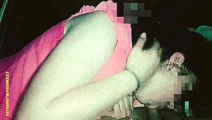 i paid my uber taxi ride with a hot blowjob then let him pound my ass in the car