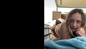 'This bikini suits the young blonde gringa perfectly,' she says.