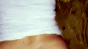 damn this skinny lingerie milf's leakin milk hot af