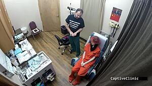 what if nurse alexandria wu spreads shaved pussy in latex hospital humiliation