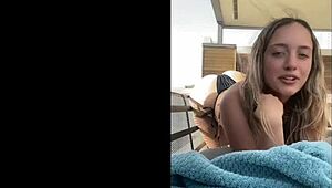 'This bikini suits the young blonde gringa perfectly,' she says.