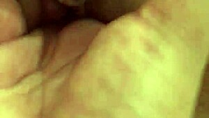 wanna see her squirt hard from masturbation play?
