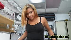 petite blonde thinks casting interview leads to rough bbc pounding