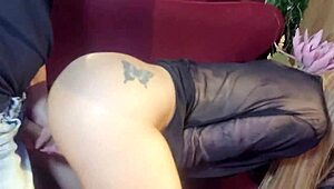 Pizza Guy Rips My Skirt Fucks My Huge Ass Then Eats While I Shake Tits!