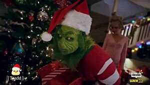 GRINCH XXX PARODY MILF BENT OVER DOGGY CUM DRENCHED IN SCREWBOX SCENE!