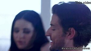 Dark Haired 18+ Athlete Teen Seduces Coach Blowjob Cowgirl Doggystyle Monster Cock