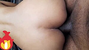 wanna taste outdoor sex by the river with this sexy bride?