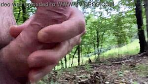 Clitlicker662 Sloppy Outdoor Public Solo Masturbation