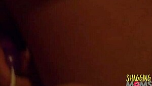 Husband Licks Beautiful Blonde's Big Tits Wet Pussy Bedroom Closeup