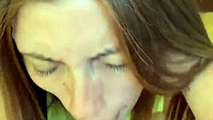 wanna see this pov blowjob with cute latina swallowing cum mouthful?