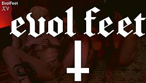 Girls Lick Feet And Slurp Wet Pussies!